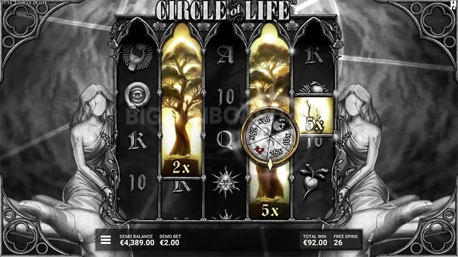 Cosmic-themed bingo game interface from Playtime, featuring celestial bodies and glowing numbers for a unique specialty game.
